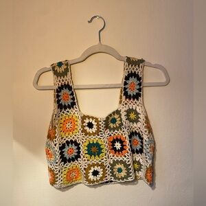 Crocheted Crop Top
